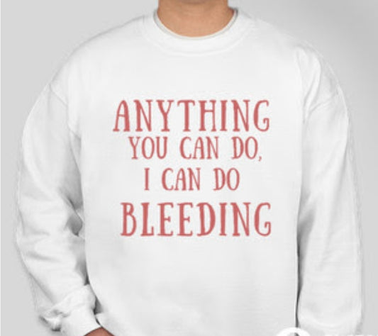 "Bleeding" Crewneck Sweatshirt